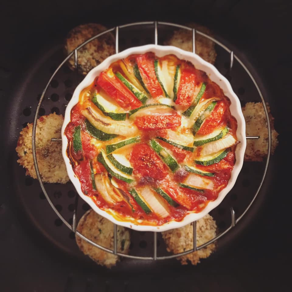 Air Fryer Ratatouille Recipe by Ash's In The Kitchen