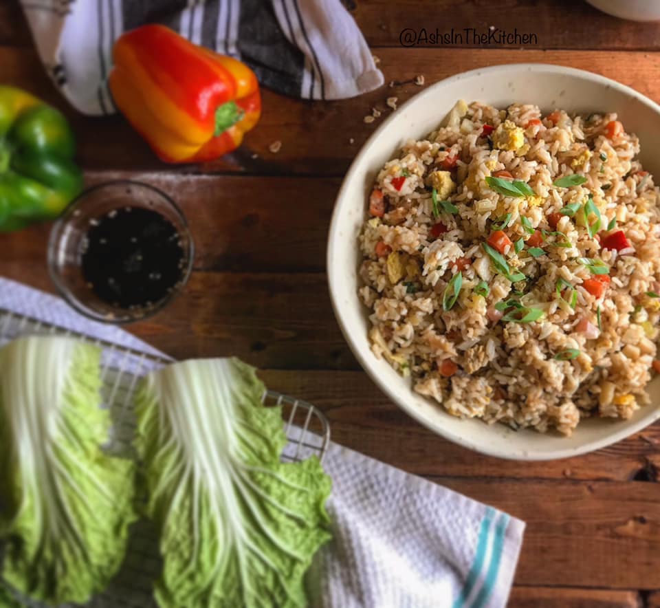 Restaurant Style Fried Rice Recipe by Ash's In The Kitchen